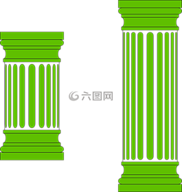 列,支柱,古代