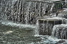 日本,噴泉,水