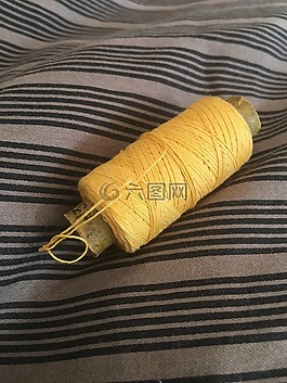 麻繩,線,裁縫