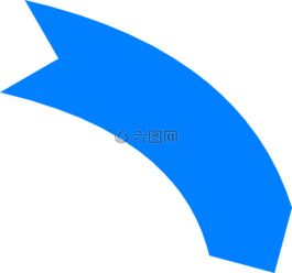箭頭,彎,向下