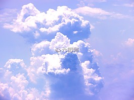 云,藍(lán)色,天空