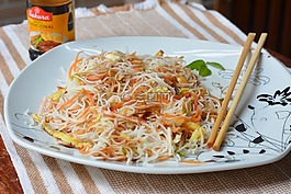 沙拉,bifun,食品