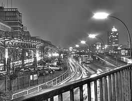 漢堡,德國(guó),夜