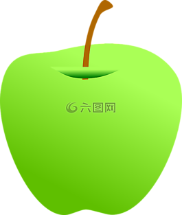 苹果,学校,绿色