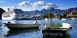海港,端口,船