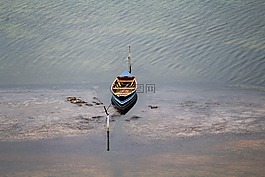 小船,海,船