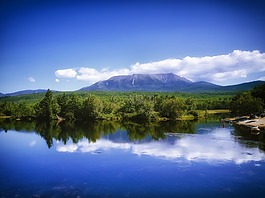 缅因州,安装卡塔丁,山