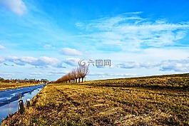 護城河,航道,銀行