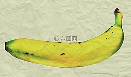 香蕉,紙,遮掩
