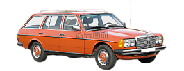 梅賽德斯 奔馳,w123,t型的旅行車
