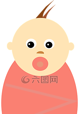 嬰兒,棕色,女孩