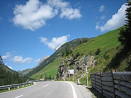 道路,高山,山