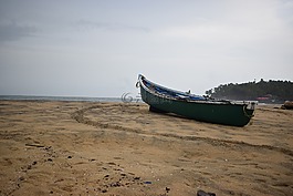 船,海,海灘
