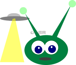 綠色,外星人,船舶