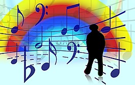 音樂,高音譜號,的聲音