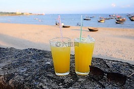 放松,海,海灘