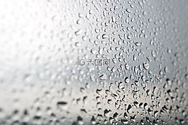 水,下降,玻璃