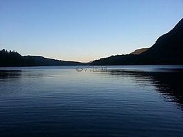 平靜,水,夏天