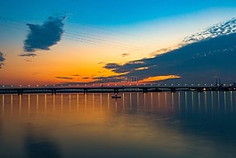 夜晚,夜景,大樓