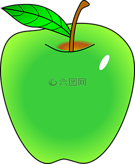 綠色,蘋果,水果