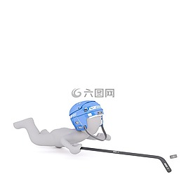 傳真,白人男性,3d模型