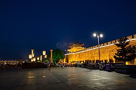 夜晚,夜景,大樓