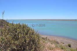 海,海灘,自然