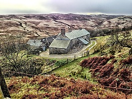 sleddale 大厅,英格兰,英国