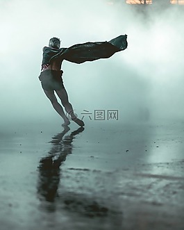 人,男子,運行