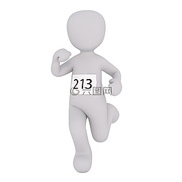 传真,白人男性,3d模型