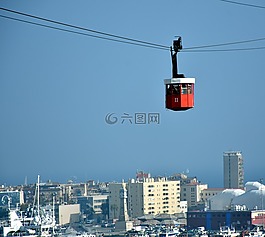 吊車,客艙,擦窗機