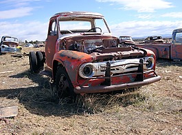 汽車,汽車殘骸,為
