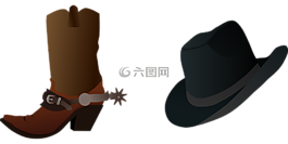 西方,德州,帽子