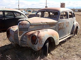 汽車,汽車殘骸,為