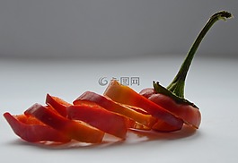 辣椒,蔬菜,紅色