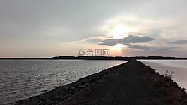 路徑,壩,云
