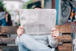 人,男子,閱讀