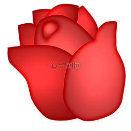 玫瑰,紅色,花瓣