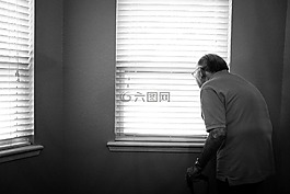 房子,室內(nèi),窗口