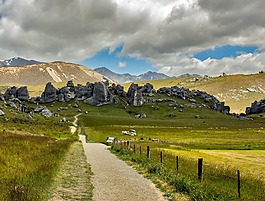 山,新西蘭,景觀