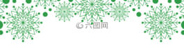 假期,圖片框,雪花