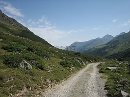 离,高山,山