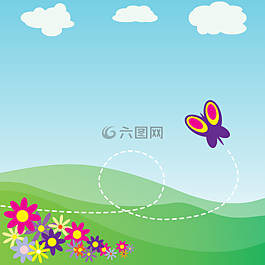 云,天空,山