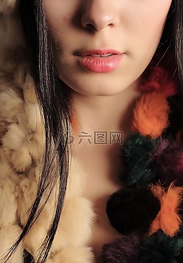 肖像,婦女,美麗