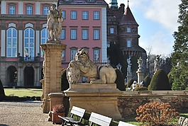 波兰,książ,城堡