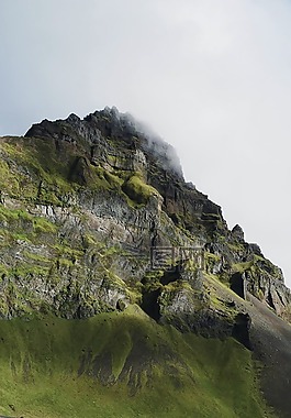 山,高原,天空
