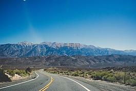 山,谷,自然