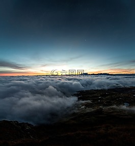 山,高峰,景觀
