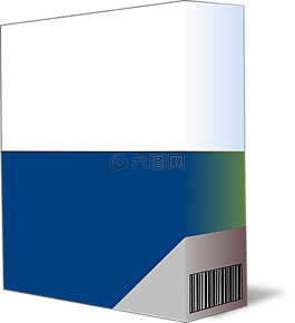 軟件,盒,包