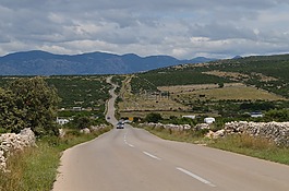 道路,绕组的道路,山